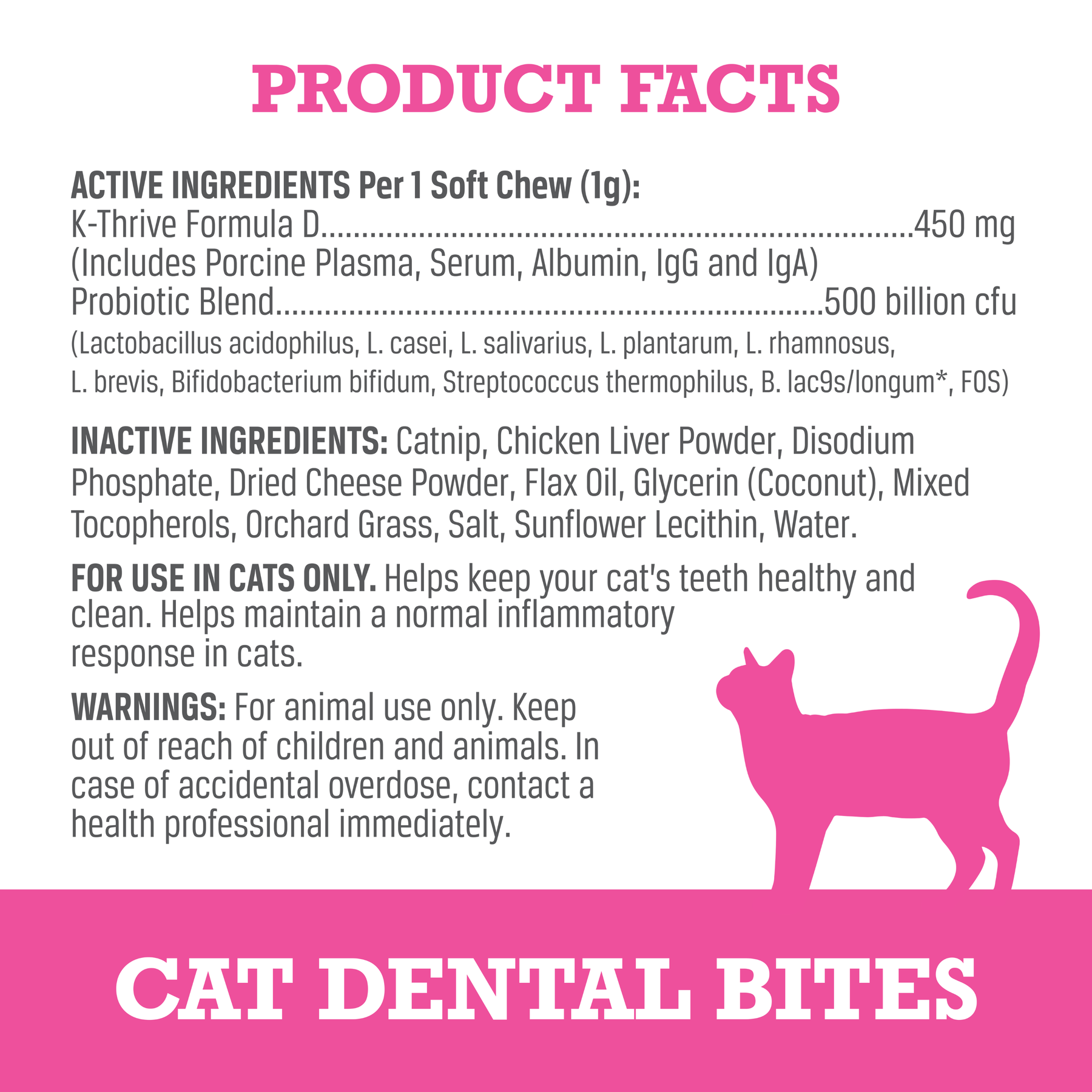 Cat Dental Bites