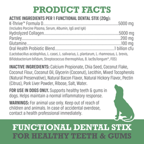 Functional Dental Stix