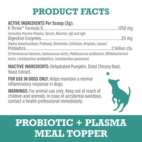 Pre+Probiotic Plasma Meal Topper