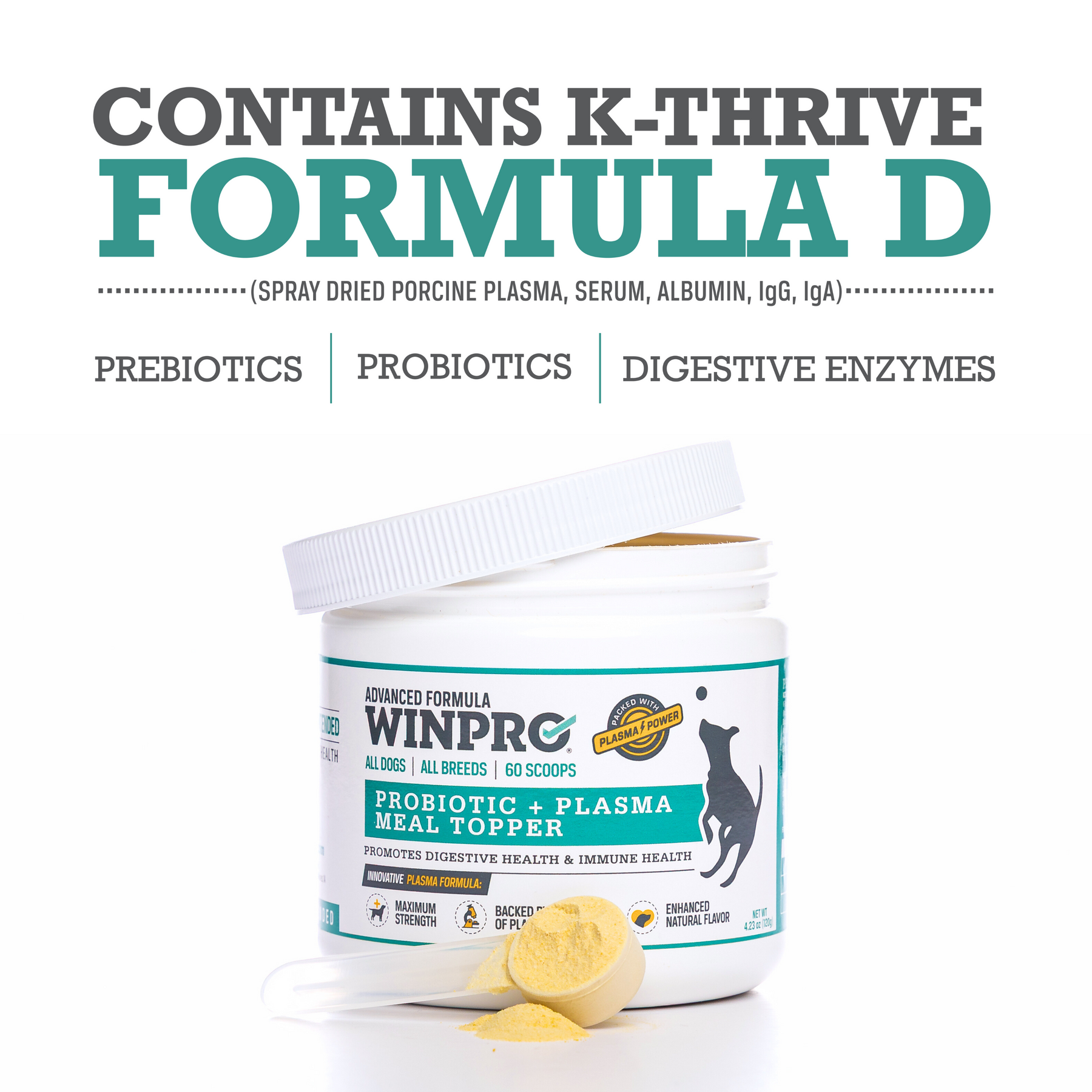 Pre+Probiotic Plasma Meal Topper